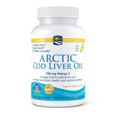 Nordic Naturals  Arctic CLO Heart and Brain Health and Optimal Wellness 90 Soft Gels