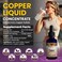 WellnessOne Liquid Copper Supplements  Immune Support Copper Sulfate Also Great for Joint Nerve  Bone Health  Copper Supplement Drops Maximizes Iron Absorption for Kids Men  Women  167 fl oz