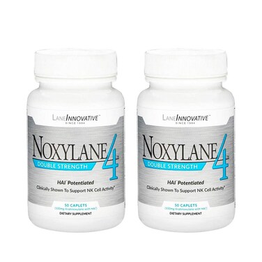 Lane Innovative  Noxylane 4 Double Strength Immune Protection Support Immune Defense Booster 50 Servings  2Pack