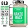 NAKED Mass  Vanilla Vegan Weight Gainer  8Lb Bulk GMO Free Gluten Free Soy Free  Dairy Free No Artificial Ingredients  1230 Calories  11 Servings