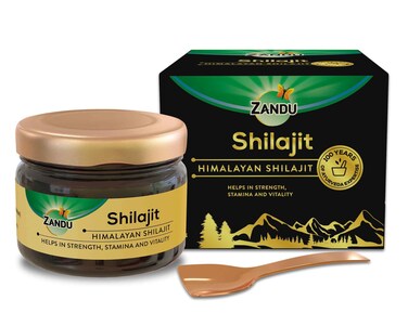 ZanduPure Himalayan Shilajit Resin 20g Pack of 1  Natural  Ayurvedic Helps Enhance Strength  Stamina  Maintains Overall Holistic Wellness