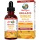 MaryRuth OrganicsUSDA Organic Turmeric Gold Liquid Drops  Liquid Herbal Blend  Turmeric Curcumin Black Pepper Cassia Cinnamon Bark Ginger Root  Immune Support  NonGMO Vegan 1oz