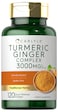 Carlyle Turmeric and Ginger Supplement 3000 mg  120 Softgel Capsules  Turmeric Curcumin Complex  NonGMO Gluten Free