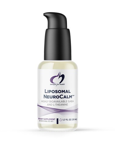 Designs for HealthLiposomal NeuroCalm  Liquid GABA  LTheanine to Support Calm  Healthy Stress Response 25 Servings  17oz