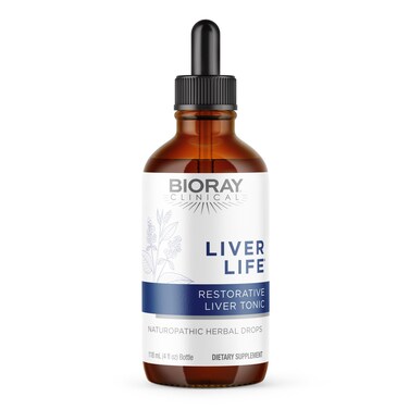 BIORAYClinical Liver Life  4 fl oz  Strengthens Liver Structure  Function  NonGMO Vegetarian Gluten Free