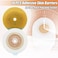 LotFancy Adhesive Stoma Skin Barriers for TwoPiece System Colostomy Bag  Ostomy Wafer Supply for Ileostomy Stoma Care CuttoFit Pack of 10
