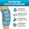 Vive Knee Ice Pack Wrap  ColdHot Gel Compression Brace  Heat Support Strap for Arthritis Pain Tendonitis ACL Athletic Injury Osteoarthritis Women Men Running Meniscus and Patella Surgery
