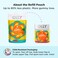 OLLYHello Happy Gummy Worms Mood Balance Support Vitamin D Saffron Adult Chewable Supplement Gluten Free Tropical Zing  90 Count
