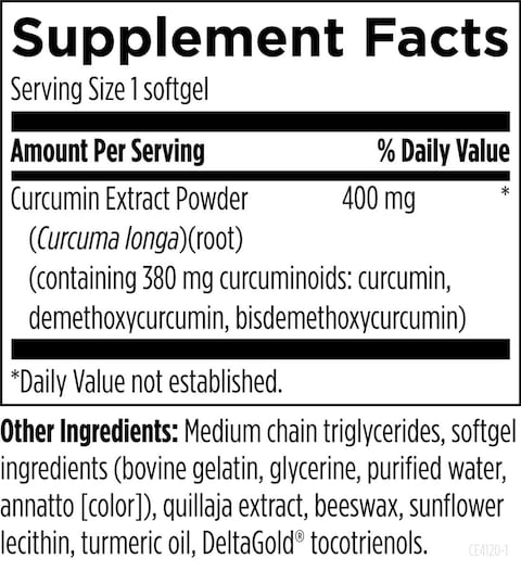 Designs for Health CurcumEvail 400  Bioavailable Turmeric Curcumin Supplements  Evail Emulsification Technology  Curcumin C3 Complex with Turmeric Oil  Vitamin E NonGMO 120 Softgels