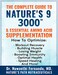 Natures 9 3000 Essential Amino Acids Supplement Best EAA Amino Acid Complex All 9 Essential Amino Acid Pills Vegan Aminos 90 Pill 1 Gram Per Tablet