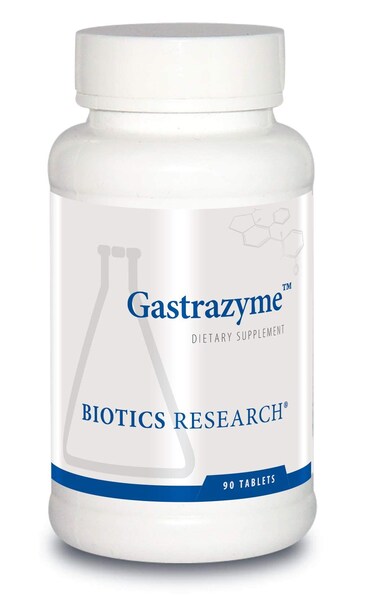 Biotics Research Gastrazyme from Supplies Vitamin U Complex Chlorophyllins Gamma Oryzanol 90 Tabs