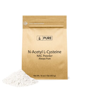 PURE ORIGINAL INGREDIENTS NAC NAcetyl LCysteine Powder 1 lb Lab Verified Always Pure No Fillers