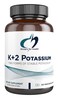 Designs for Health K2 Potassium  300mg Two Forms of Potassium  Potassium Bicarbonate  Glycinate Pills  Supplement Support to Help Maintain Healthy Blood Pressure Levels 120 Capsules