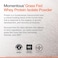 Momentous Essential GrassFed Whey Protein Powder  20g Whey Isolate Protein  NSF Certified GlutenFree 24 Servings for Essential Everyday Use Chocolate Package May Vary