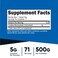 Nutricost Creatine Monohydrate Powder Blue Raspberry 500 Grams 11 LBS