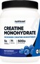 Nutricost Creatine Monohydrate Powder Blue Raspberry 500 Grams 11 LBS
