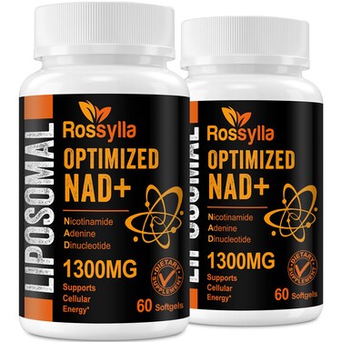 1300 MG Liposomal NAD Supplement Highest Absorption Purest NAD Supplemet to Boost NAD Effetively Boosting NAD Supplement for Aging Defese Cellular Energy Longevity 120 Count