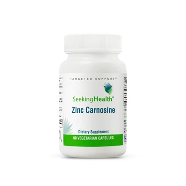 Seeking Health Zinc Carnosine  Digestive Health  Immune System Support Supplement  Zinc LCarnosine Capsules for Antioxidant Support  60 Capsules