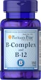 Puritans PrideVitamin BComplex and Vitamin B12 180 Count
