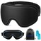 WAOAWSleep Mask for Men Women Blackout Eye Masks for Sleep  3D Breathable Soft Comfortable Eye Mask for Travel  Adjustable Light Blocking Night Masks for Sleeping