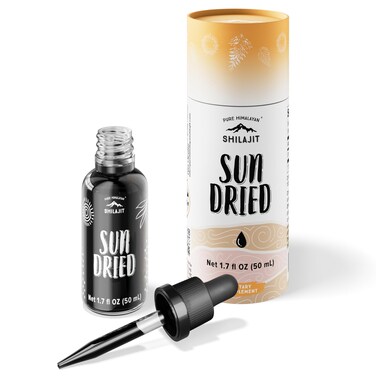 Pure Himalayan ShilajitSun Dried Liquid Drops  Immune Support Supplement Energy Boost Detox Cleanse AntiAging and Wellness  Natural Trace Minerals  Fulvic Acid Complex 50ml Pack of 1