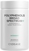 CodeagePolyphenols Supplement Antioxidants  Organic Green Tea Catechins EGCG Quercetin Pomegranate Olive Fruit Turmeric Resveratrol  Plant Polyphenol Nutrients Vegan NonGMO  120 Capsules
