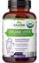 ZazzeeUSDA Organic Vitex 500 mg Strength 120 Vegan Capsules 4 Month Supply Standardized and Concentrated 4X Extract Whole USDA Certified Organic Chaste Berry AllNatural and NonGMO