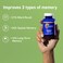 CocoaVia Memory Brain Supplement 90 Day 750 mg Cocoa Flavanols Memory  Brain Booster Vegan Plant Based Gluten Free 270 Capsules
