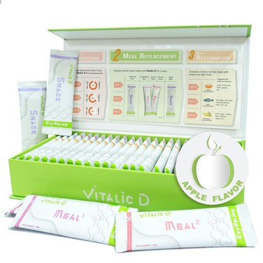 EzyRelifeCleanse Colon Naturally Safe  Effective Cleanse at Home Body Detox Program Benefits Gut Health with Oil Palm Fiber Remove Mucoid Plaque from Bowel in Amazing Result  Vitalic D