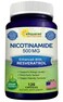 aSquared Nutrition Nicotinamide with Resveratrol  120 Veggie Capsules  Vitamin B3 500mg Niacinamide Flush Free  Supplement Pills to Support NAD Skin Cell Health  Energy