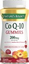 Natures Bounty CoQ10 Gummies Supports Heart Health CoQ10 200 mg per serving 60 Gummies Peach Mango Flavour