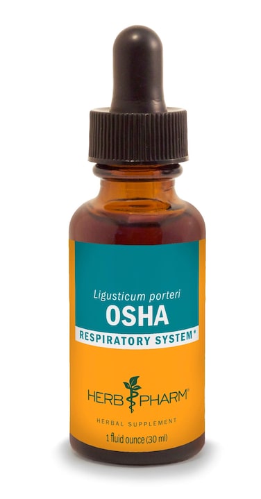 Herb Pharm Osha Root Liquid Extract for Respiratory Support  1 Ounce