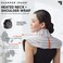 SHARPER IMAGE Heated Neck  Shoulder Aromatherapy Wrap Lavender Scented Hot  Cold Therapy Weighted Muscle Pain  Stress Relief Luxurious Soft Plush Adjustable Fit Relaxation  SelfCare