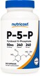 Nutricost P5P Vitamin B6 Supplement 50mg 240 Capsules Pyridoxal5Phosphate  Vegetarian Friendly NonGMO Gluten Free