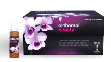 OrthomolBeauty Womens Beauty Supplement 30Day Supply Supports Hair Skin and Nail Health Collagen Supplement with Coenzyme Q10