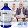 Colloidal Silver Liquid  12 PPM Premium Silver Solution 60 MCG Per Serving All Natural Vegan Immune System Support Ionic Silver Water Daily Mineral Supplement 16 Fl oz 96 Servings