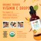 MaryRuth Organics Toddler Vitamin C Drops  USDA Organic Vitamin C Liquid Drops for Toddler  Ages 13 Years  Vitamin for Immune Support  Overall Health  Vegan  NonGMO  Gluten Free  30 Servings