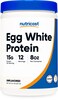 Nutricost Egg White Protein Powder 8oz Unflavored  NonGMO Gluten Free