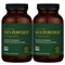 Global Healing Center OxyPowder Colon Cleanse Detox  Oxygen Based Safe and Natural Intestinal Cleanser 120 Count Pack of 2