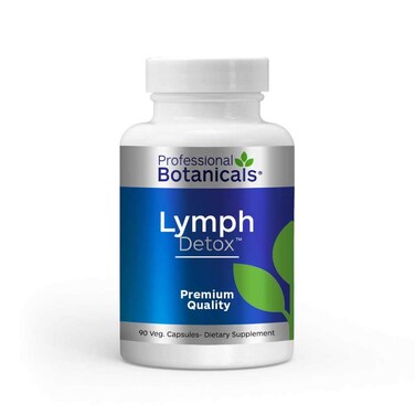 Lymph Detox Allnatural Vegan Lymphatic Drainage Detox Cleanse support Supplement  90 Vegetarian Capsules