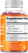 Vitamatic Magnesium Citrate Gummies 600mg per Serving  60 Vegan Gummies  Promotes Healthy Relaxation Muscle Bone  Energy Support 60 Gummies Pack of 1