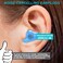 Silicone Ear Plugs for Sleeping SwimmingReusable Moldable Noise Cancelling Earplugs for Shooting Range Swimmers Snoring Airplanes Travel Work Studying 16Pillows