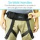 Vive Transfer Belt with Leg Loops  Medical Nursing Safety Gait Assist Device  Bariatrics Pediatric Elderly Occupational and Physical Therapy  Long Strap and Quick Release Metal Buckle  52 Inch