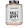 NAKEDStrawberry Whey Protein  All Natural Grass Fed Whey Protein Powder  Dried Strawberries  Coconut Sugar 5lb Bulk GMOFree Soy Free Gluten Free Aid Muscle Growth  Recovery  61 Servings