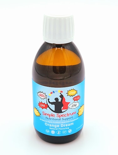 Simple Spectrum All Natural Fish Oil Omega 3 DHA Supplement