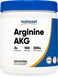 Nutricost Arginine AKG Powder 300 Grams AAKG  3G Per Serving  100 Servings  Pure Arginine Alpha Ketoglutarate