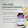 New Chapter Prenatal Vitamins One Daily Prenatal Multivitamin with Methylfolate  Choline for Healthy Mom  Baby Gluten Free  NonGMO 60 Count