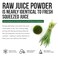Organic Barley Grass Juice Powder  Grown in Volcanic Soil of Utah  Raw  BioActive Form ColdPressed then CO2 Dried  Gluten Free GMO free Vegan  Complements Wheatgrass Juice Powder  53 oz