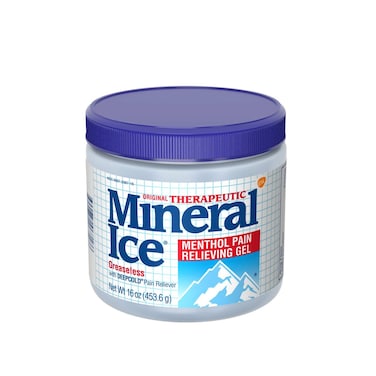 Mineral Ice Therapeutic Pain Relieving Gel 16 Ounce Jar