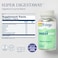 SOLARAY Super Digestaway Digestive Enzymes  Pancreatin Papain Ginger Pepsin Betaine HCl Aloe Vera and More  Digestion  Nutrient Absorption Support  Lab Verified  90 VegCaps